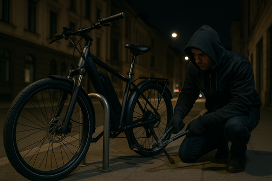 Sähköpyörät äänettöminä varkausmagneetteina – Näin turvaat pyöräsi vuonna 2025