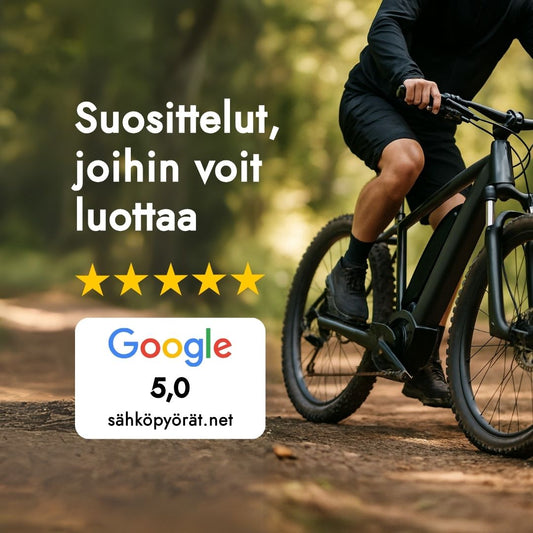 Miksi asiakkaamme suosittelevat Sähköpyörät.netiä?