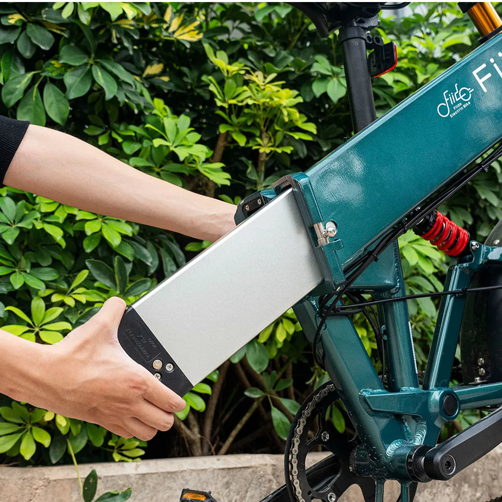 Fiido-sähköpyörän runko, jossa akku