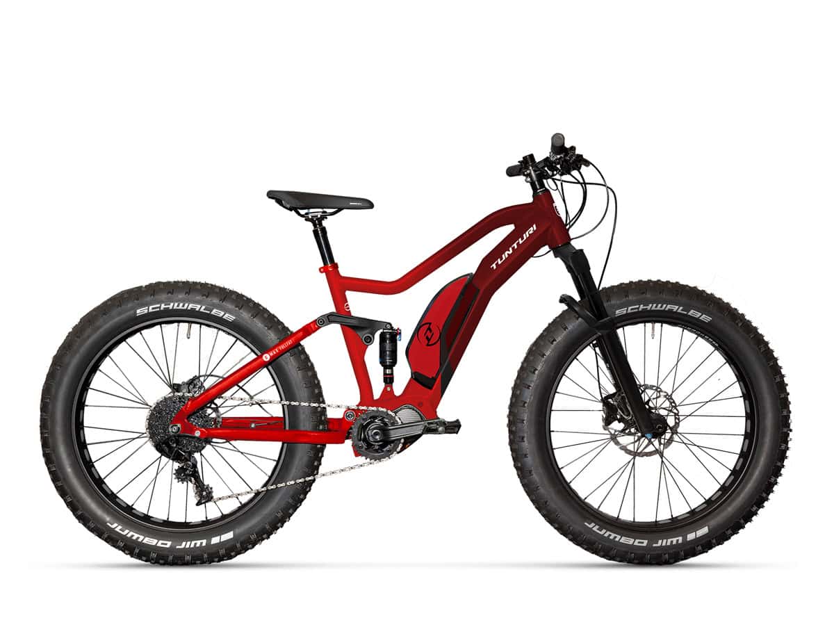 Täysjousitettu fatbike