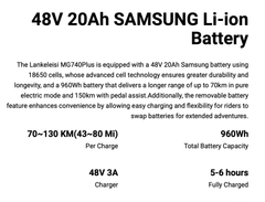 LANKELEISI MG740PLUS 2000W (dual motor) - SÄHKÖPYÖRÄT.NET