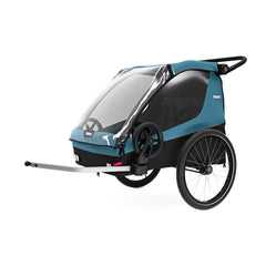 THULE Courier sininen lastenkuljetusperäkärry