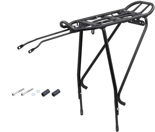 Luggage rack for FAT bikes CAVO alu black fixed