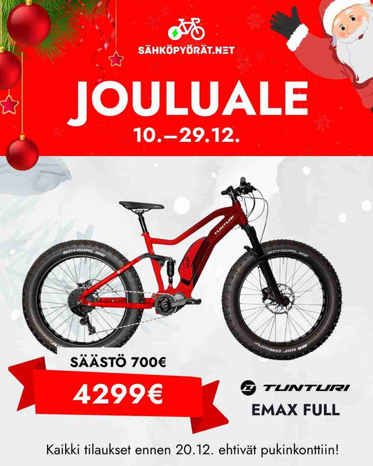 Tunturi EMAX FULL 630WH 2025