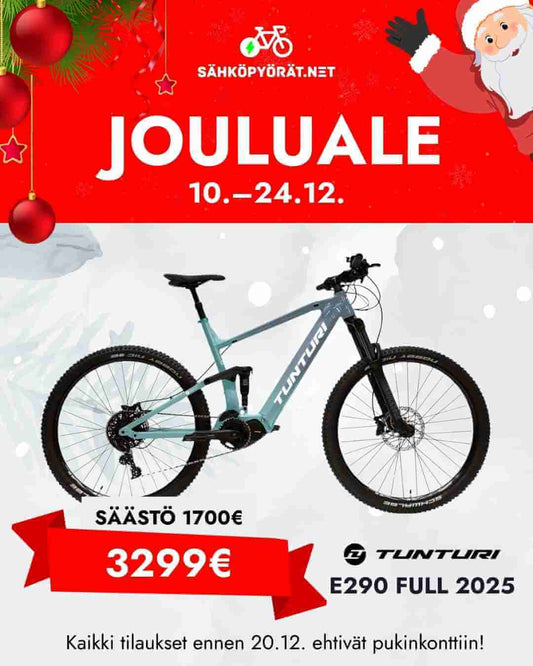 Tunturi E290 Full 2025 *HUIPPUTARJOUS*