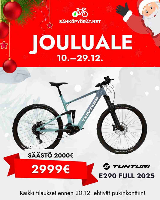 Tunturi E290 Full 2025 *HUIPPUTARJOUS*