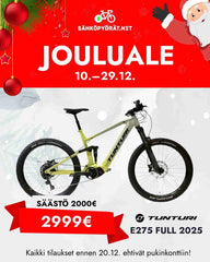 Tunturi E275 Full 2025 *HUIPPUTARJOUS*