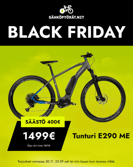 Tunturi E290 ME 504WH *BLACK FRIDAY TARJOUS, RAJOITETTU ERÄ*