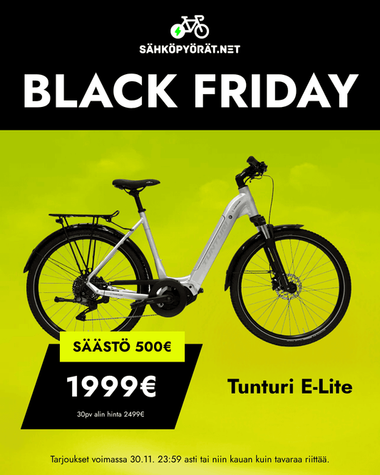 Tunturi E-LITE *BLACK FRIDAY TARJOUS, RAJOITETTU ERÄ*