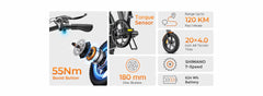 Engwe EP-2 PRO folding electric bike 