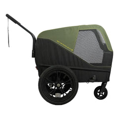 XLC Dog Medium BS-C12 koirankuljetusperäkärry – moss green/lime/black